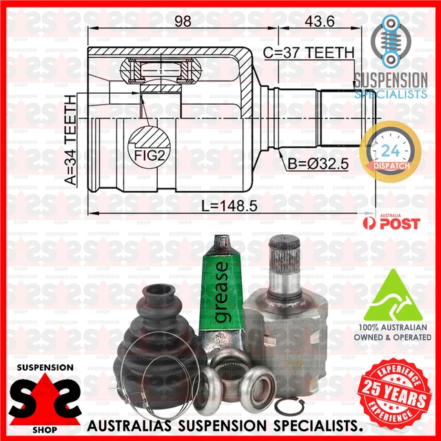 JOINT KIT, DRIVE Shaft Suit AUDI Q3 35 TFSI Q3 Sportback (F3N) EUR 137,76 PicClick FR