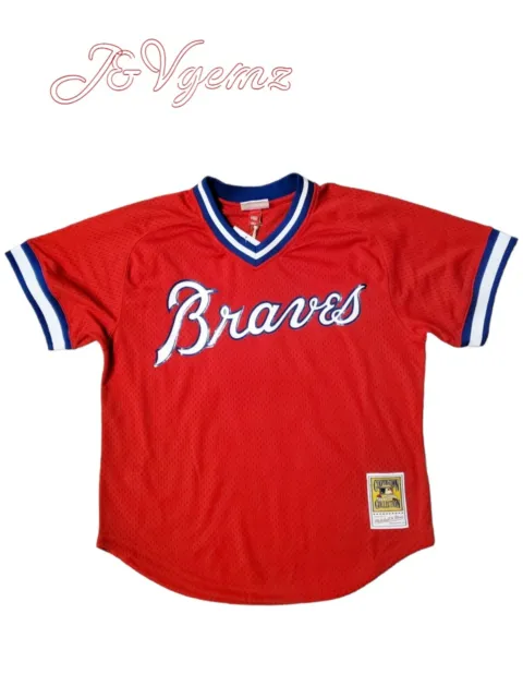 Mitchell & Ness Dale Murphy Atlanta Braves Cooperstown Jersey Men's L $100 NWT