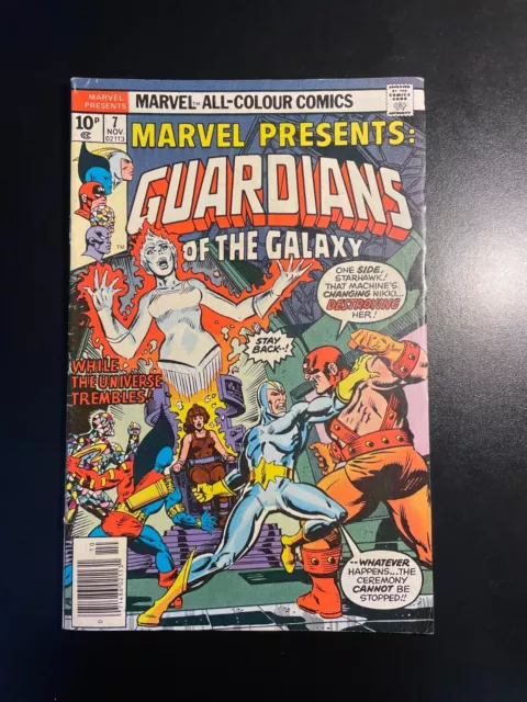 Marvel Presents Guardians of the Galaxy issue 7 from November 1976