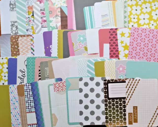 Project Life Taster Sample Pack 4"x6" Cards - Approx 60 Mixed