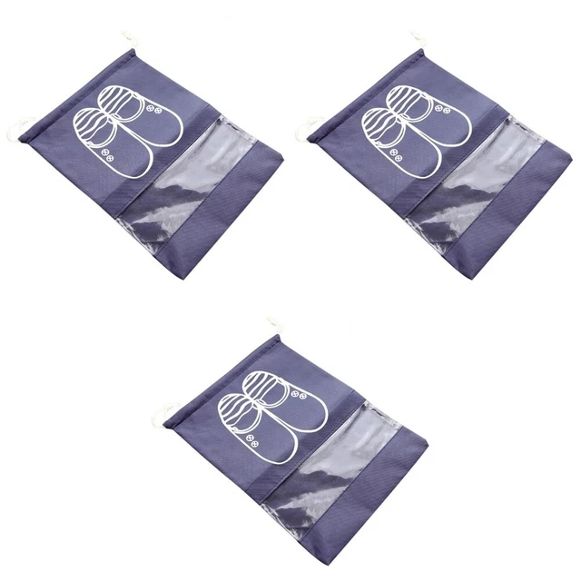 15 stücke Transparente Schuhe Tuch Aufbewahrungstaschen Pouch Wasserdichte Tuch