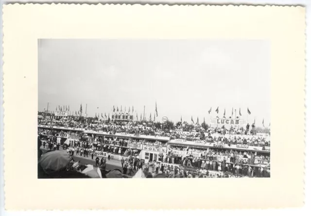 Pits. Le Mans 24hrs 1950's. Vintage photo. G884