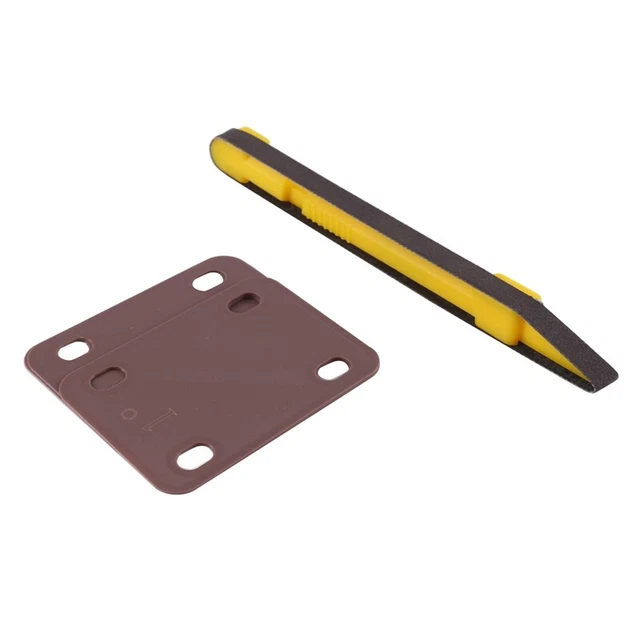 4 Holes Guitar Neck Plate Gasket Cushion Shim Pad Guitar Elevation Angle ShiW4H7