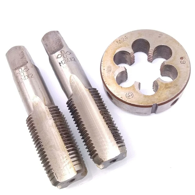 Set Maschi Per Filettatura M7 X 1, HSS DIN352, Filettatura A Destra, 3 Pezzi - Foto 8