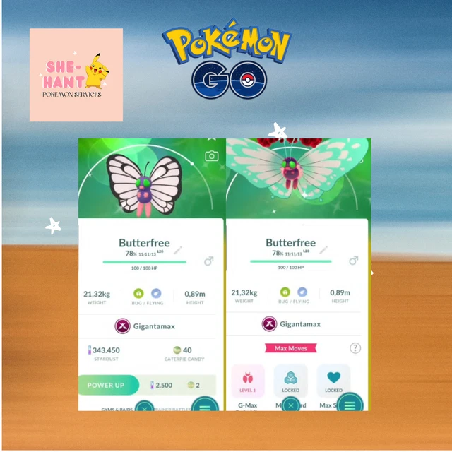 We're Excited To Announce That Gigantamax Butterfree Will Make Its Pokémon GO Debut In Six Star Max Battles! /news/gigantamax  Butterfree Max Battle Day