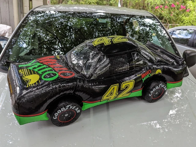 Large Vintage 90s Mello Yello Nascar Kyle Petty Inflatable 40" Display Car