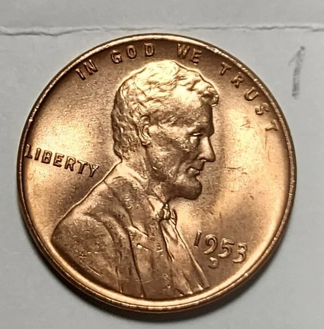 1953-D Lincoln Wheat Cent BU Brilliant Uncirculated