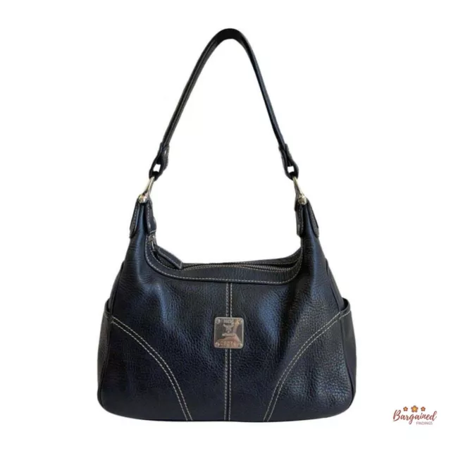 MCM Mini Aren Shoulder Bag in Vintage Black Monogram – Luxury Leather Guys