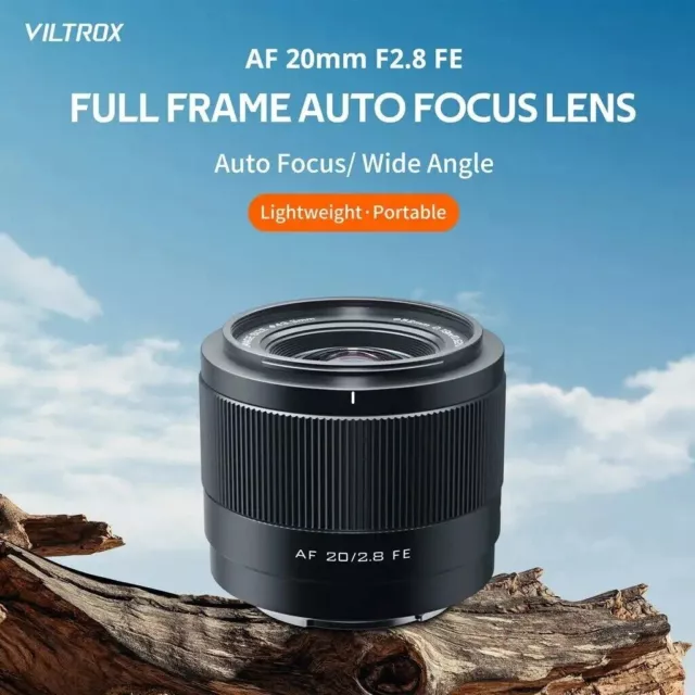 Viltrox 20mm f2.8 Vollformat-Weitwinkel-Autofokus objektiv für spiegellose Sony 2