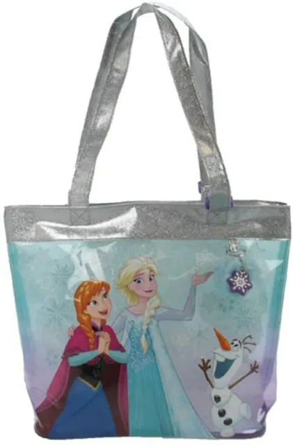 Disney Frozen Snowflake Anna & Elsa Tote Bag Shopping Shopper Brand New Gift