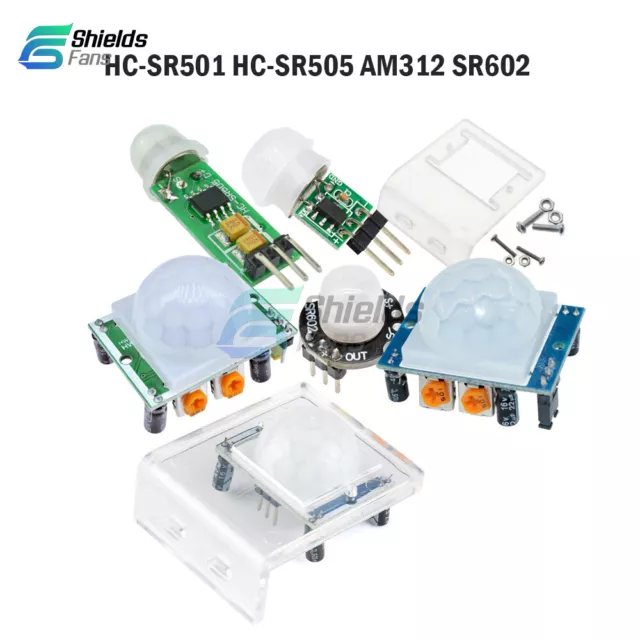 HC-SR501 HC-SR505 AM312 SR602 Infrared Mini PIR Motion Sensor Detector Module