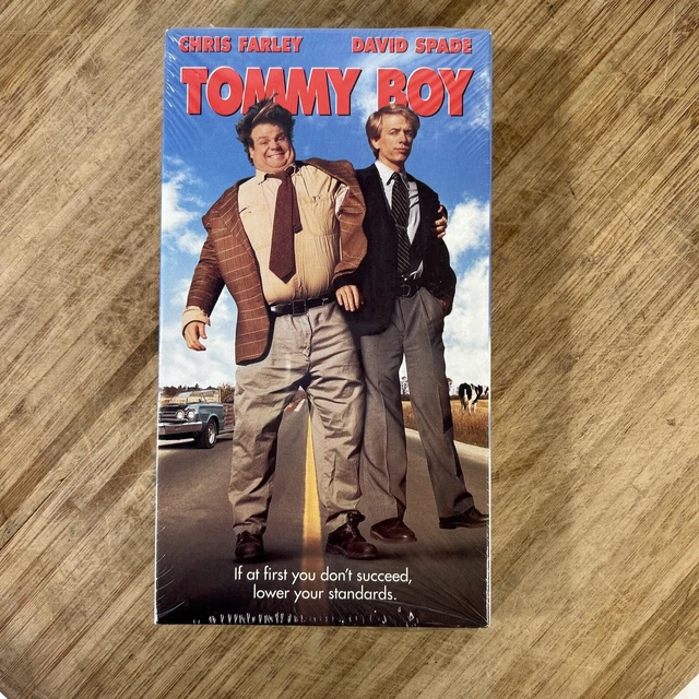 TOMMY BOY (VHS Video 1995) Chris Farley & David Spade Sealed Watermark