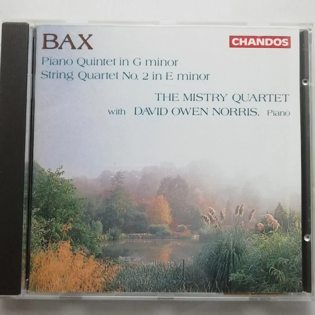 Arnold Bax: Piano Quintet etc. / Mistry Quartet / Norris / Chandos CD CHAN 8795