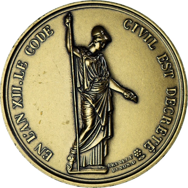  1023750 frankreich medaille napol on ier code civil 1804 denon