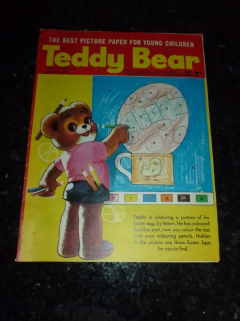 TEDDY BEAR Comic - Year 1968 - Date 20/04/1968 - UK Paper Comic