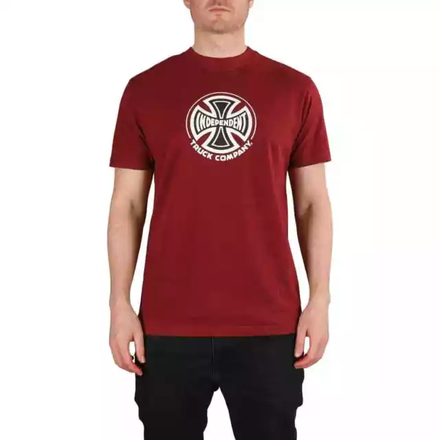 Independent Truck Co S/S T-Shirt - Burgund