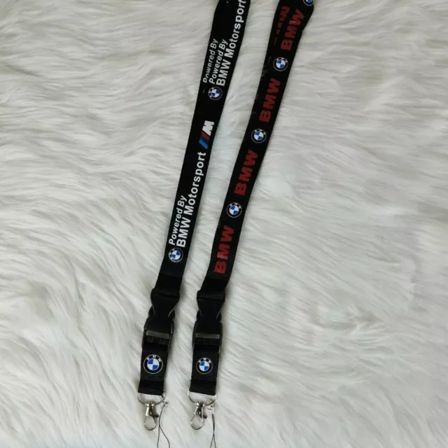 🔥NEW🔥 BMW AUTO Lanyard Keychain ID Holder Neck Strap Lanyards USA Seller