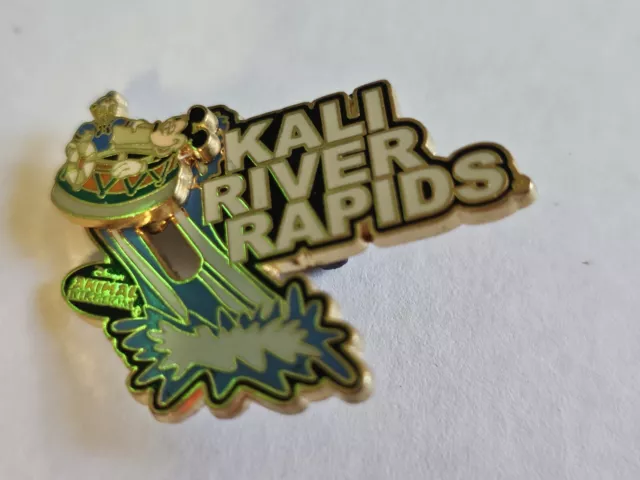 Disney WDW Animal Kingdom Kali River Rapids Mickey Donald Slider Pin 2008