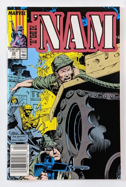 THE 'NAM 29 Marvel Comic 1989 Copper Age Nam