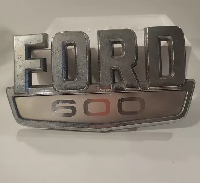 Ford 600 Emblem Used P/N DOHB80020A68A FoMoCo