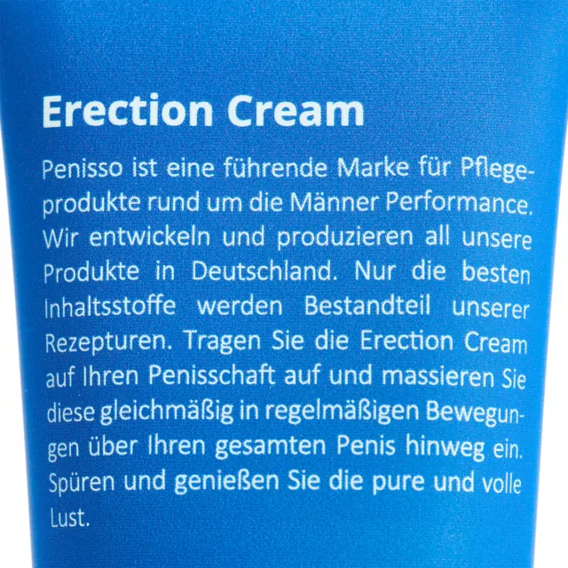 Penisso Erection Cream 100 ml Erektionshilfe Creme Penis Salbe Potenz Sex Hilfe 2