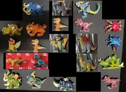20 Dinofroz - Rari alcuni rarissimi - Varie collezioni - Personaggi 3D dinosauri