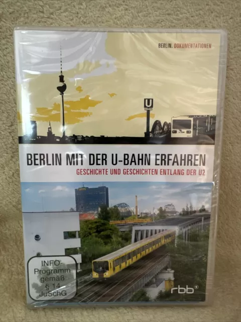 BERLIN MIT DER U-BAHN ERFAHREN - Geschichte entlang der U2 - rbb Doku NEU & OVP