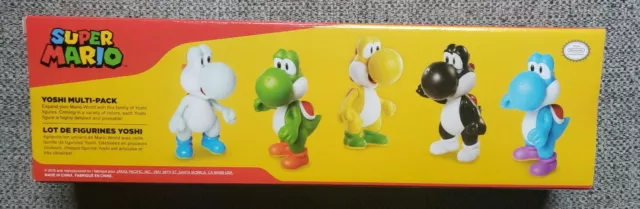 Super Mario Bros. Yoshi Multi - Pack de 5 figurines articulées - jakks Pacific 3