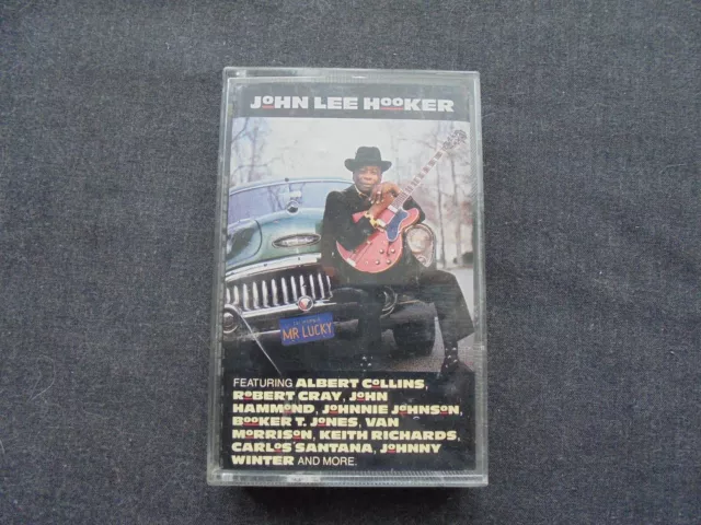 John Lee Hooker - Mr Lucky - Audio Cassette Album - Silvertone Records 1991