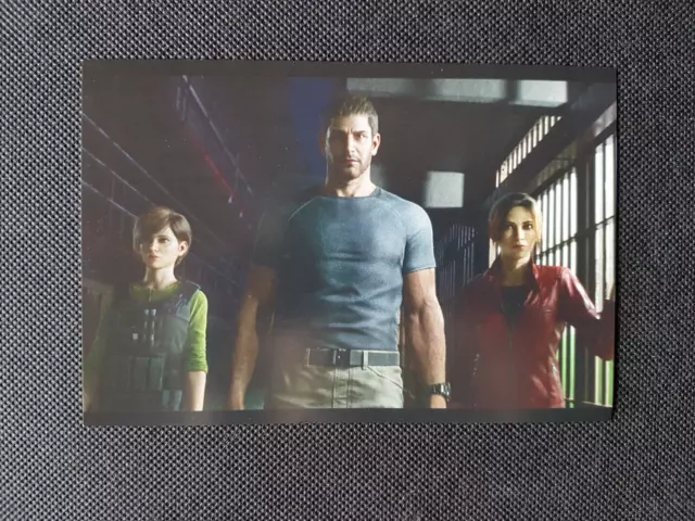 Resident Evil Death Island Promo Post Card, Tokyo Tower, Capcom, Chris Redfield