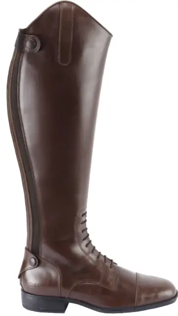 Ladies Caldene Ashford Long Leather Brown Riding Boots Uk 10 Rrp £256.01