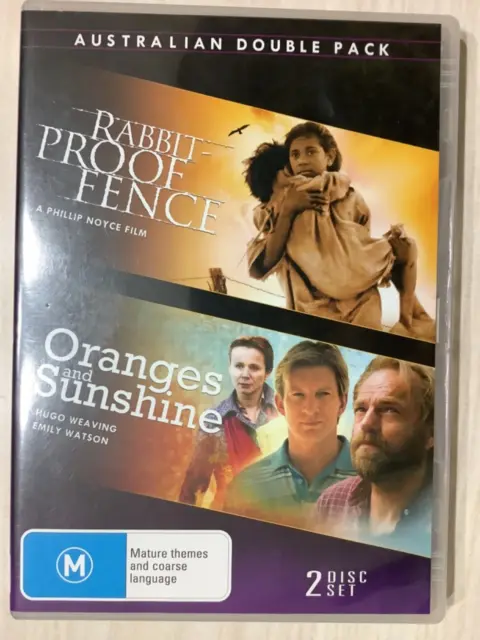 St Uskyld hård RABBIT PROOF FENCE / ORANGES AND SUNSHINE - - 2 DVDs $3.00 - PicClick AU
