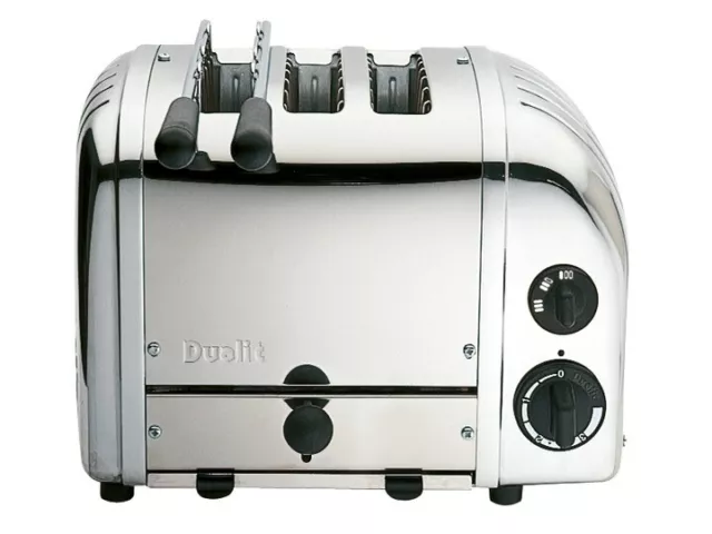 Dualit Classic Combi 2 + 1 drei Schlitze Toaster 3 Scheiben Edelstahl GSP