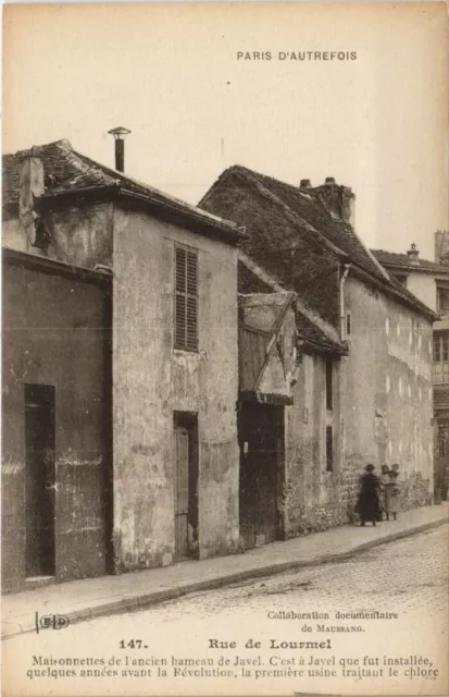 CPA PARIS 15e Rue de Lourmel Maisonettes (978572)