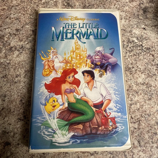 DISNEY'S THE LITTLE Mermaid VHS Recalled & Rare Banned Cover Art 1.46