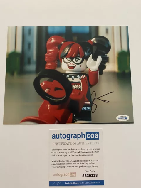 LEGO BATMAN MOVIE Cast(x6) Authentic Hand-Signed Will Arnett