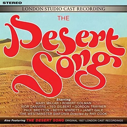 London Studio Cast The Desert Song CD NEW