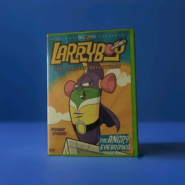 Larryboy Cd LARRYBOY THE CARTOON Adventures The Angry Eyebrows DVD 2002 Premiere ...