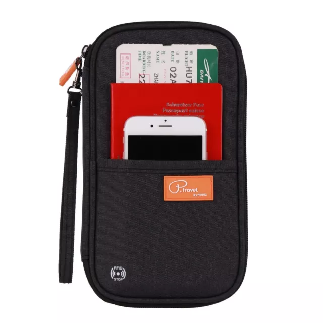 RFID Blocking Travel Wallet / Document Holder /  Organiser Holiday Passport case