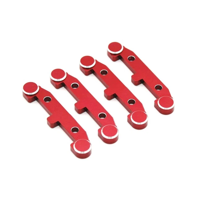 4 piezas de refuerzo metálico inferior del brazo EA1005 para JLB CHEETAH 11101 21101 L8F1
