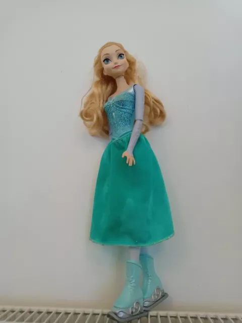 Disney Frozen - Ice Skating Elsa Doll,  Mattel 2013 - Lovely Condition