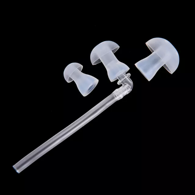 1 set accessori apparecchi acustici universali tappi auricolari tubo tappo auricolare S M L S Sb
