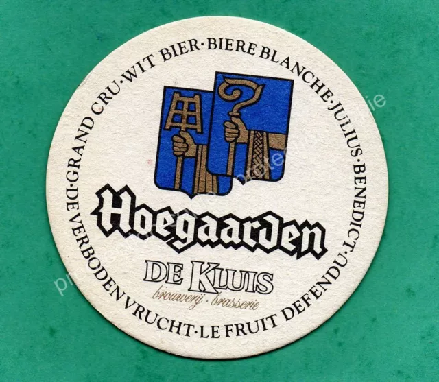 ANCIEN SOUS-BOCK Bière HOEGAARDEN coaster bierdeckel beermat