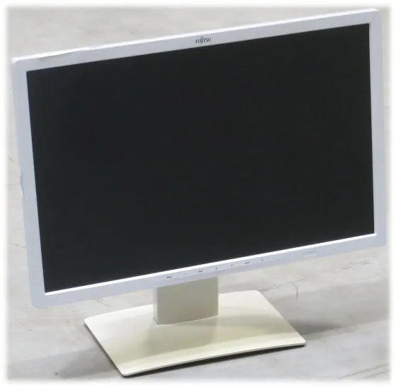24" TFT LCD Fujitsu B24W-7 LED 1920 x 1200 IPS Pivot Monitor vergilbt