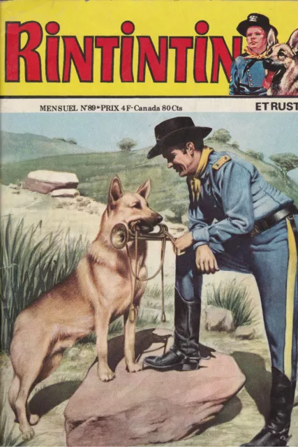 Sagedition  / Rintintin  Et Rusty /  N°  89 .   Juin   1977  .