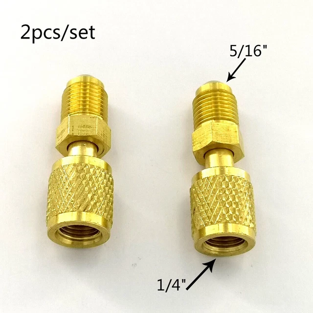 Adaptateur de climatisation fiable et sûr M 516 F 14 SAE pour remplissage d'air