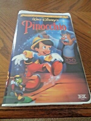 Vhs Tapes - Walt Disney's Pinocchio - 60Th Anniversary Edition - Good Condition