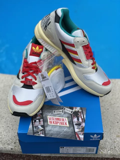 Adidas ZX 8000 UNION BERLIN Limited Edition No. 1716/1966, EUR 42 2/3
