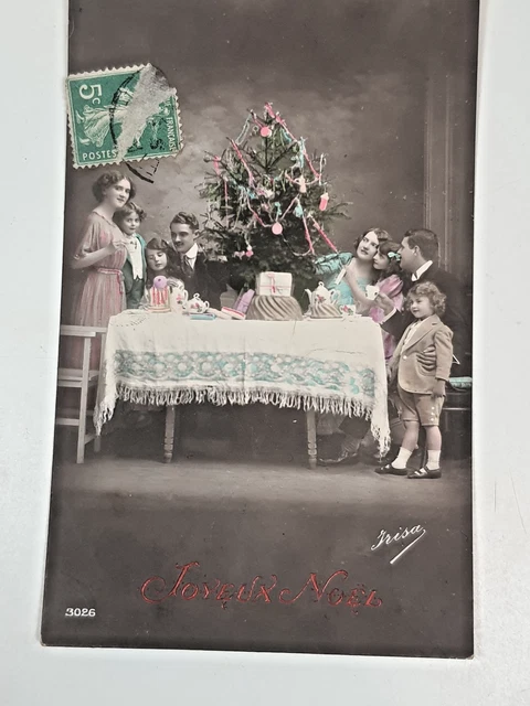 POSTCARD / CARTE POSTALE / FANTAISIE / JOYEUX NOEL / ANGE / ANGEL