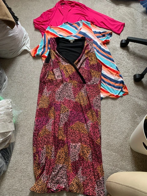 Immaculate Ladies Size 20/22 Clothes Bundle - Dress, Cardi, Top,